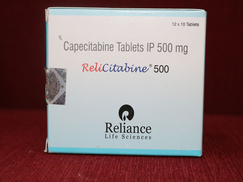 CAPECITABINE---RELICITABINE